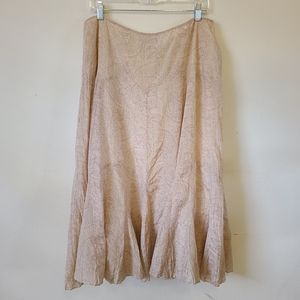 NWT Lauren Ralph Lauren Paisley Skirt